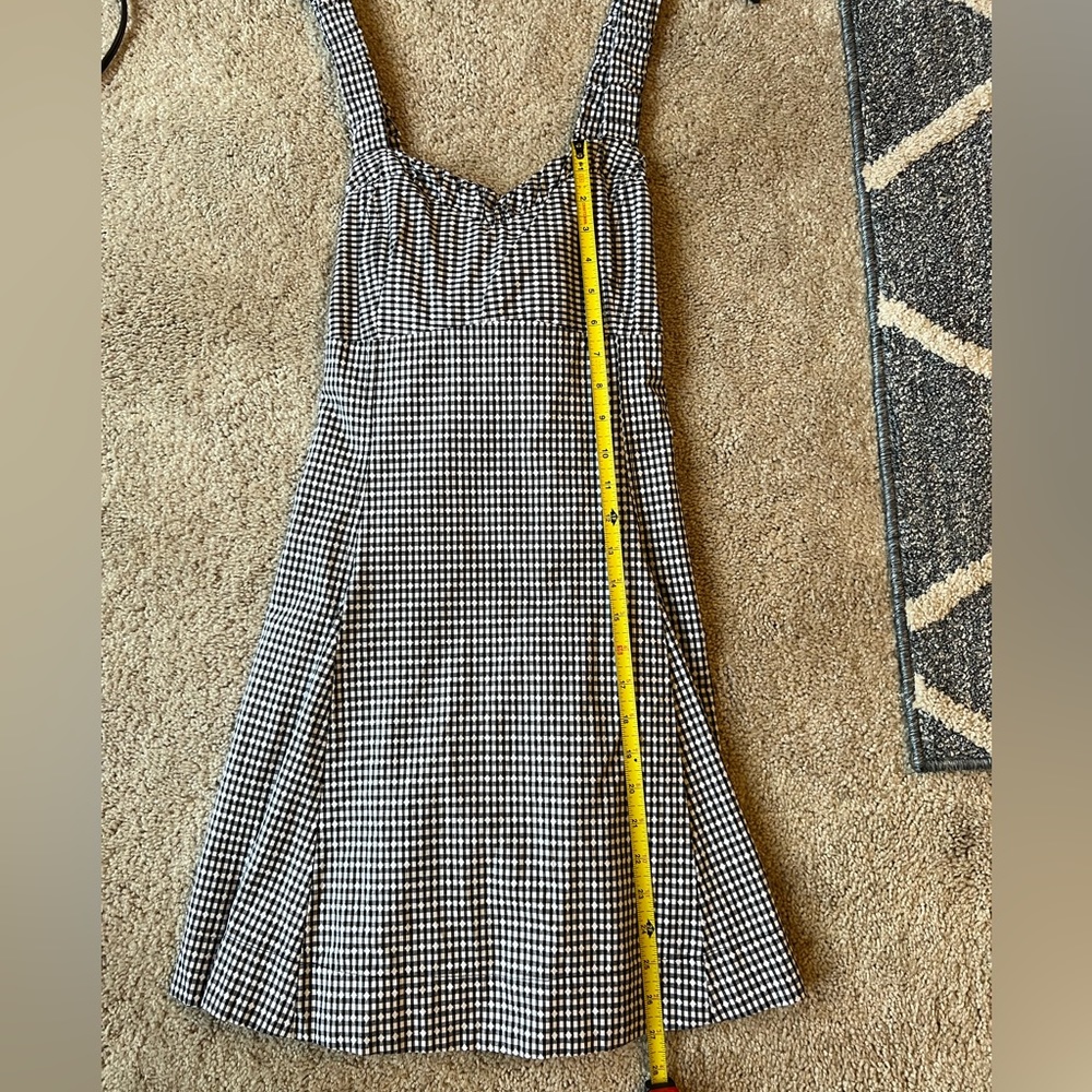 Anthropologie Black and White Checkered Dress NWT! - Picture 14 of 15